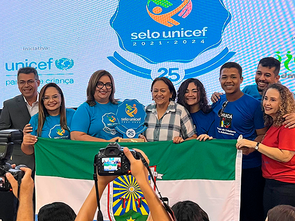 Major Sales recebe certificação do Selo Unicef pela 5ª vez consecutiva.