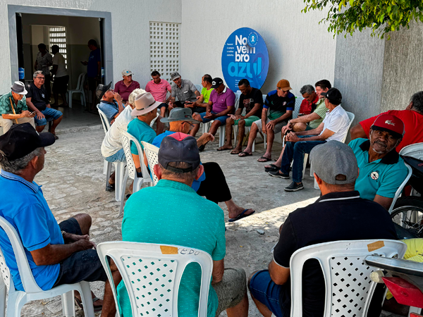 SMS realiza ações do Novembro Azul com foco na prevenção e saúde do homem.